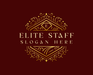 Luxury Decorative Hotel logo design