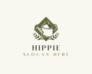 Eco - Garden Watering Can logo design