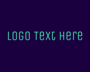 Facebook - Gradient Tall Wordmark logo design