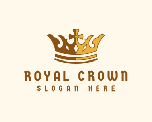 Medieval Royal Crown  logo design