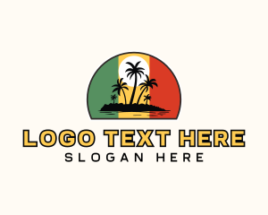 Rasta - Jamaican Tropical Tourism logo design