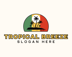 Jamaican Tropical Tourism logo design