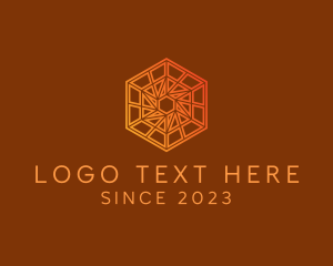 Technology - Hexagon Construction Company logo design