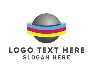 Letterpress - Planet Ink Cartridge logo design