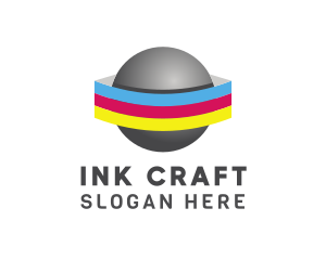 Ink - Planet Ink Cartridge logo design