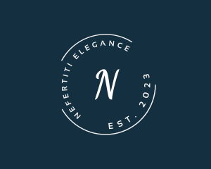 Elegant Boutique Brand logo design