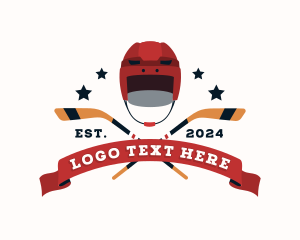 Sports - Sports Hockey Helmet logo design