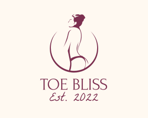 Feminine Wax Sexy Body logo design