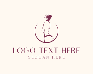 Curves - Feminine Wax Sexy Body logo design