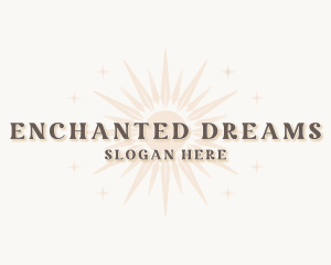 Enchanted - Enchanted Sun Star logo design