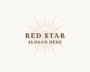 Enchanted Sun Star logo design