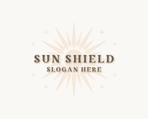 Enchanted Sun Star logo design