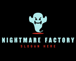 Scary - Scary Phantom Ghost logo design