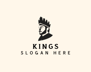 Medieval Crown King  logo design