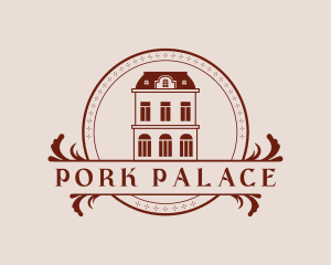 Palace Mansion Property logo design