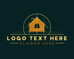 Residential Construction Architecture Logo
