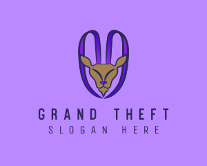 Purple - Purple Goat Horn logo design