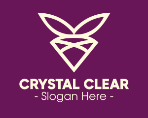 Crystal - Elegant Diamond Crystal logo design