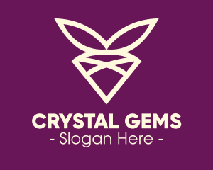 Elegant Diamond Crystal logo design