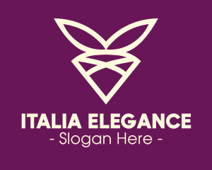 Elegant Diamond Crystal logo design