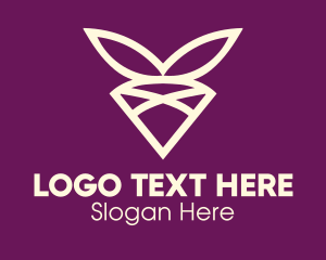 Elegant Diamond Crystal Logo