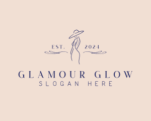 Glamour - Sexy Glamorous Woman logo design