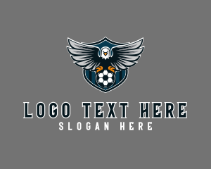 Character - Soccer Eagle Tournament logo design
