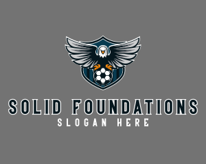 Shield - Soccer Eagle Tournament logo design