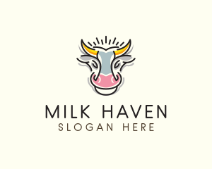 Dairy - Dairy Cow Ranch logo design