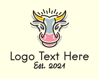 Dairy Cow Ranch Logo
