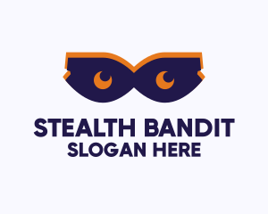 Bandit Mask Eye logo design