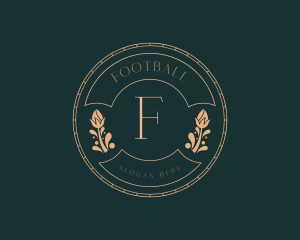 Floral Cafe Garden Logo