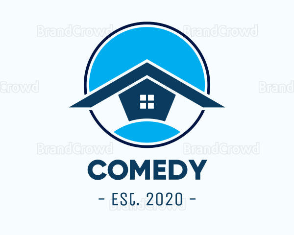 Blue Residential Property Logo