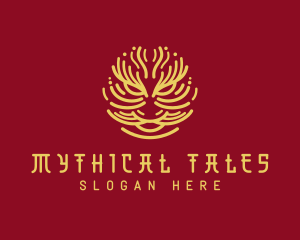 Mythology - Asian Dragon Avatar logo design