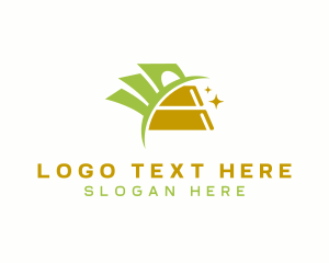 Online Payment - Cash Gold Money logo design