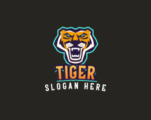 Tiger Beast Streamer logo design