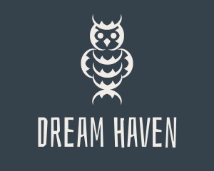 Gray Owl Totem logo design