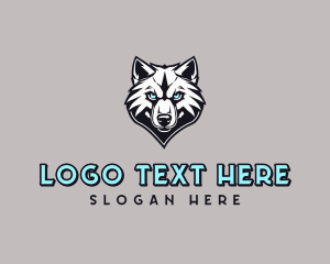 Wild - Esports Gaming Wolf logo design