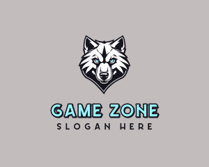 Esports Gaming Wolf logo design