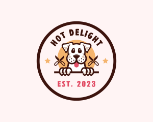 Pet Dog Grooming logo design