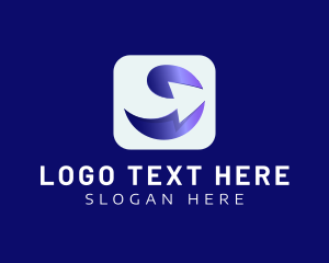 Logisctics - Global Forwarding Logistics Arrow logo design