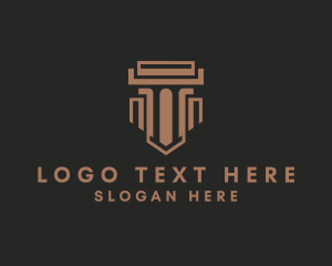 Elegant Column Architect Logo