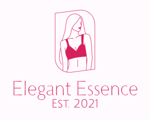 Beauty Lady Lingerie logo design