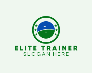 Sport Golf Course logo design