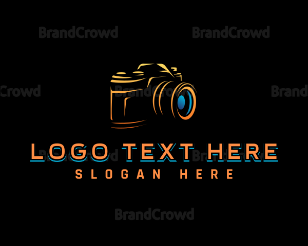 Photography Camera Lens Logo