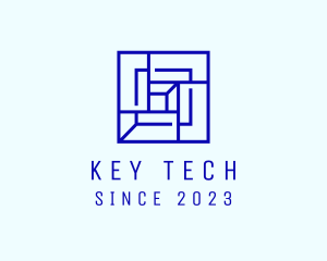 Modern Tech Cube logo design