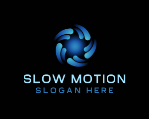 Motion AI Digital logo design