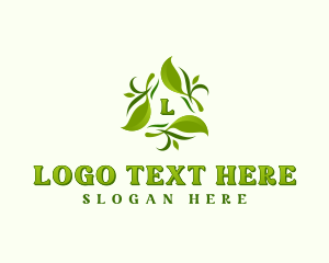 Nature - Natural Herbal Garden logo design