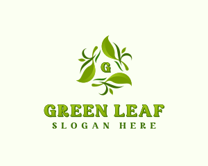 Natural Herbal Garden logo design