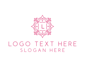 Petals - Yoga Mandala Decor logo design